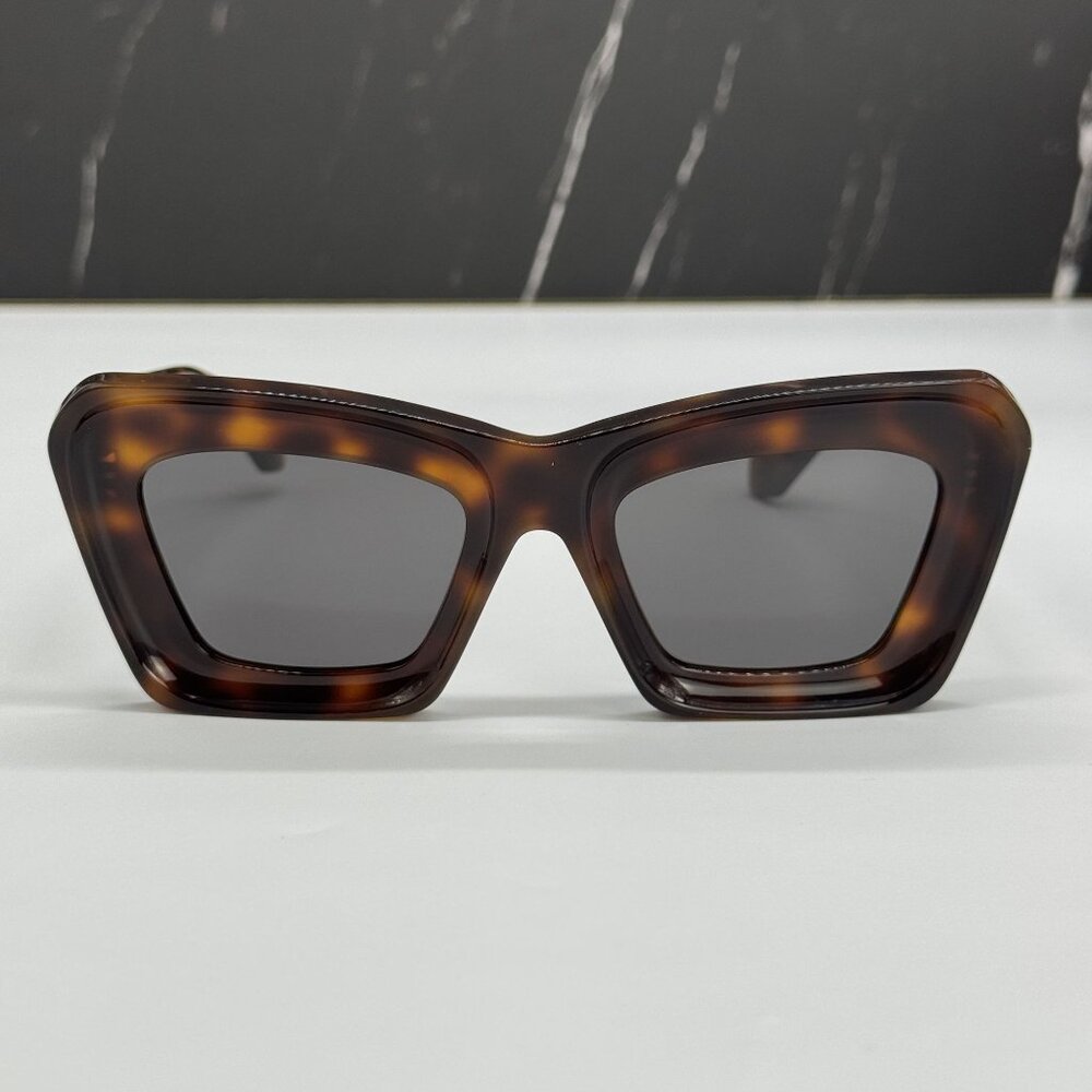 NEW LOEWE LW40145I 52A WOMEN SUNGLASSES HAVANA CAT EYE LOEWE EYEWEAR